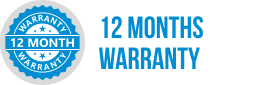 12 Months Warranty